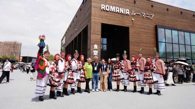Pavilionul României de la Expo 2025 Osaka. FOTO MAE