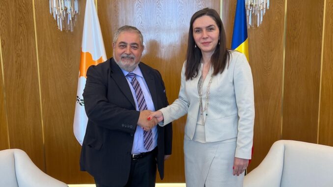 Ambasadorul Republicii Cipru în România, Pericles Demetriou Stivaros. FOTO MAE