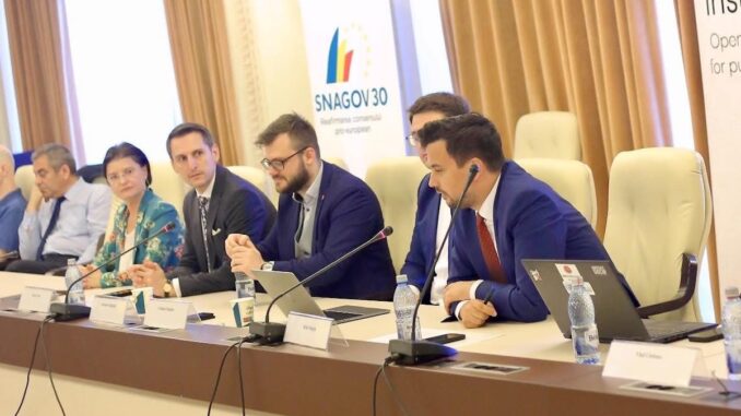 Deputatul USR, George Gima, prezent la Snagov 30. FOTO Camera Deputaților