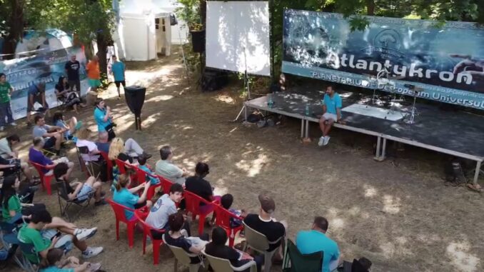 Atlantykron, pe insula Capidava. FOTO Atlantykron