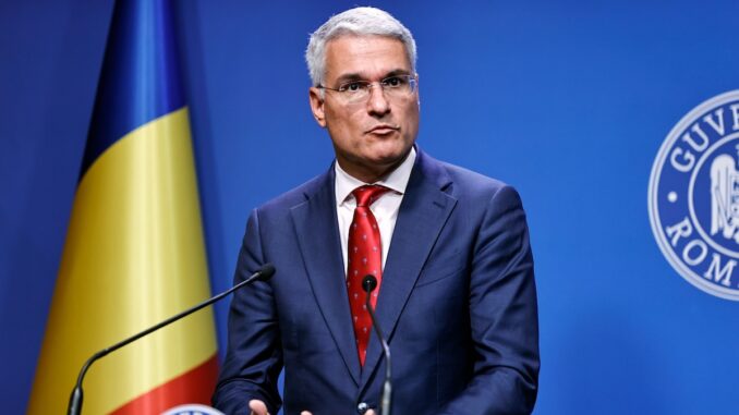 Ministrul Investițiilor și Proiectelor Europene, Dragoș Pîslaru. FOTO gov.ro