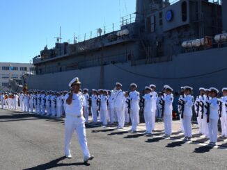 Echipajul Fregatei Regele Ferdinand. FOTO FNR