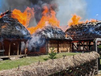 Incendiu la Casa Muzeu din Cizer. FOTO Ministerul Culturii