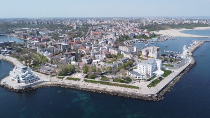 Cazinoul și orașul vechi Constanța. FOTO Ovidiu Oprea / EUplus.ro