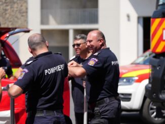 Pompierii în acțiune. FOTO IGSU