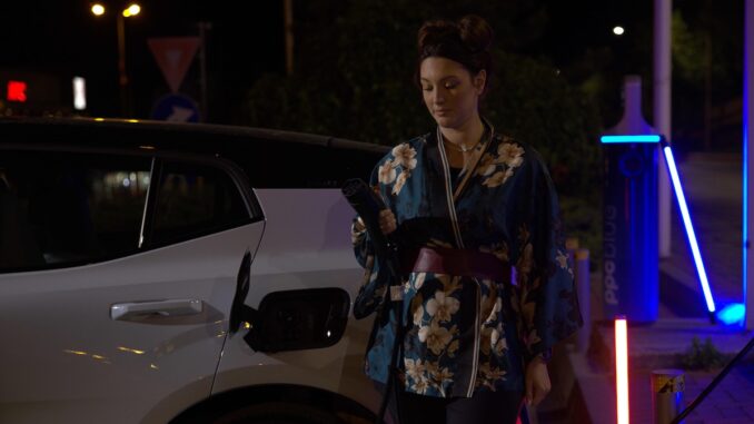 Stație de încărcare electrică. FOTO PPC Blue