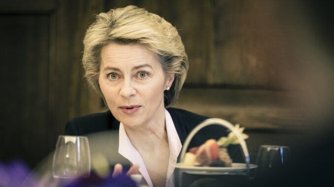 Ursula von der Leyen, Președintele Comisiei Europene. FOTO Kuhlmann /MSC / Wikimedia