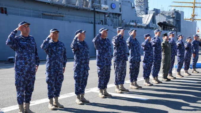 Marinari militari. FOTO FNR