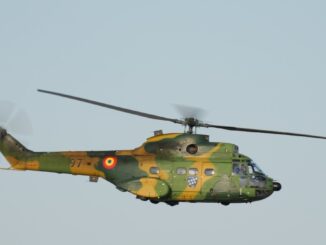 Elicopter militar românesc. FOTO Ovidiu Oprea