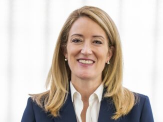 Roberta Metsola, președintele Parlamentului European. FOTO PE