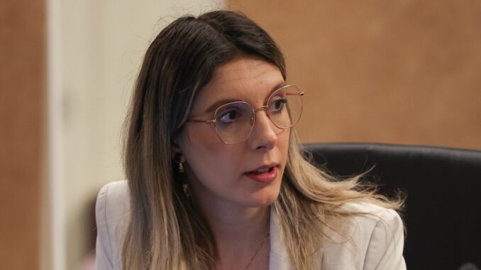 Diana Buzoianu, ministrul Mediului. FOTO DB