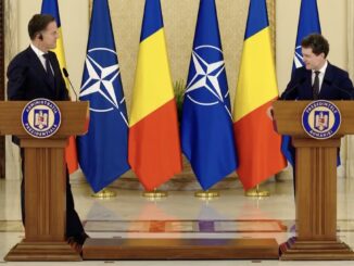 Nicușor Dan și Mark Rutte. FOTO Administrația Prezidențială