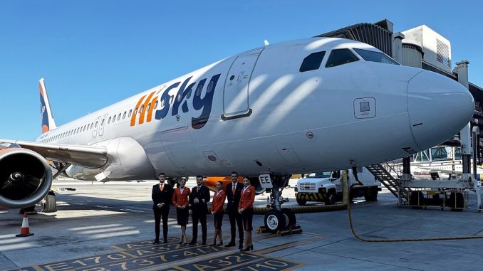 Aeronavă HiSky. FOTO HiSky