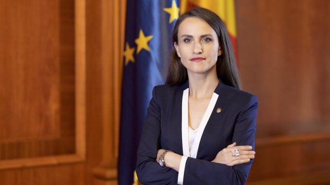 Ministrul afacerilor externe, Oana Țoiu. FOTO MAE